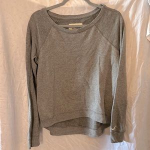 Grey Hollister Sweater Medium